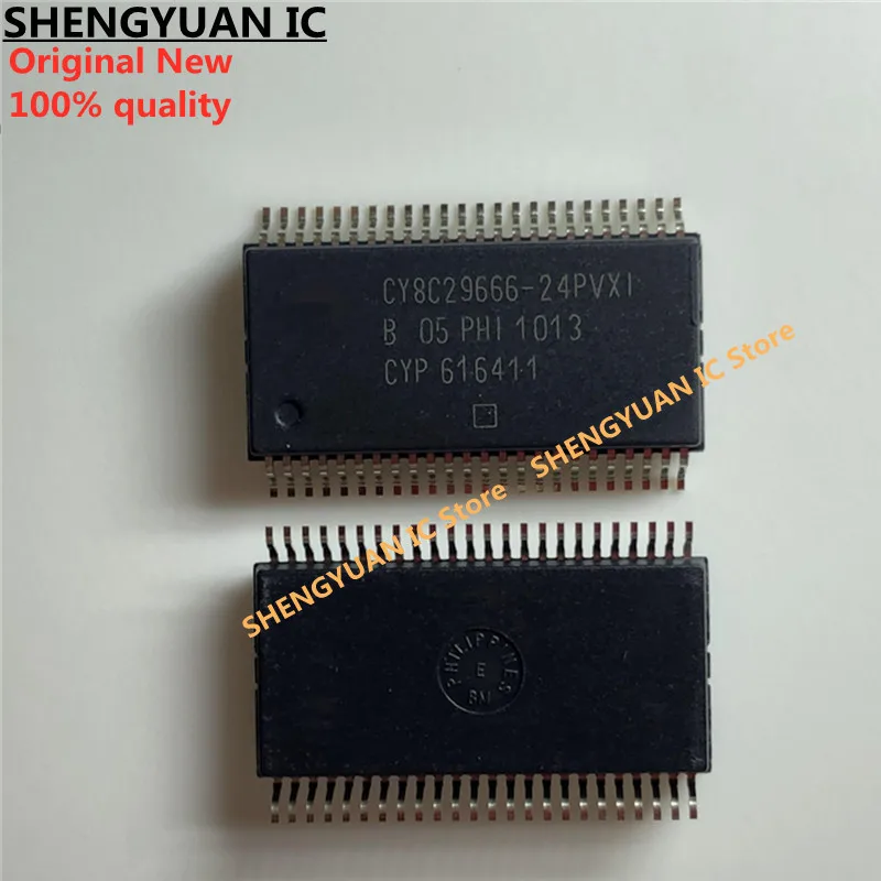 

5 pcs/lot CY8C29666-24PVXI CY8C29666-24PVXIT SSOP48 CY8C29666 PSoC Programmable System-on-Chip Original New 100% quality