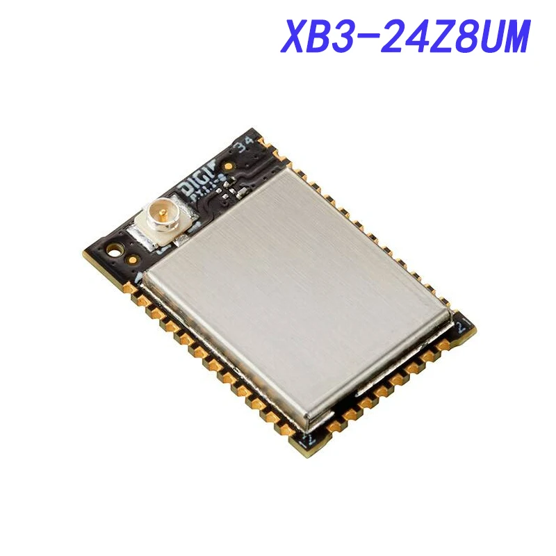 

XB3-24Z8UM 802.15.4 Zigbee® Transceiver Module 2.4GHz Antenna Not Included, U.FL Surface Mount