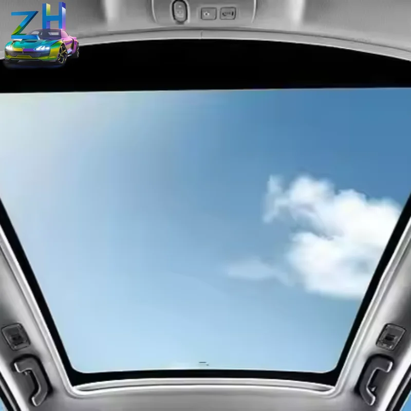 Car modified interior parts car electric sunroof panoramic sunroof dome sunroof skylight for luxury vans business VIP cars