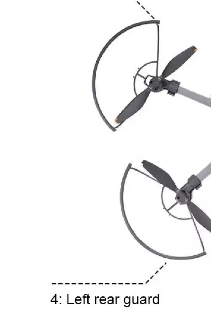 

Propeller Guard for DJI Mini 5 Pro Drone Quick Release Propellers Protector Props Wings Blades Paddle Cage Cover Accessory