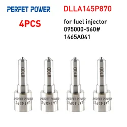 4pcs DLLA145P870 Fuel Injection Nozzle for 095000-5600 1465A041 Commn Rail Fuel Injector China Made New 093400-8700