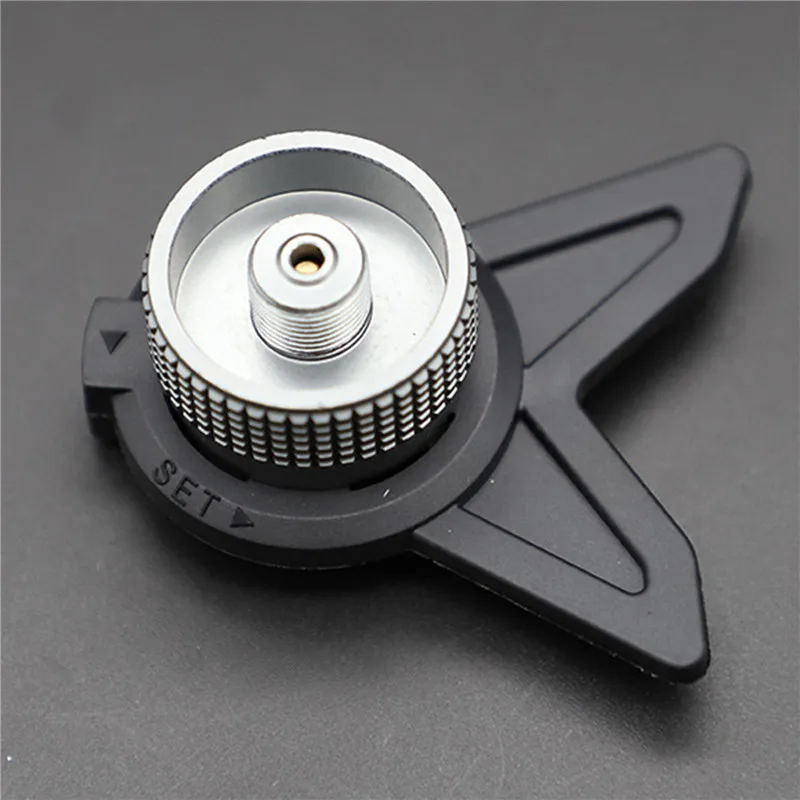 Adaptador De Recarga De Gás Ao Ar Livre, Adaptador De Butano De Fogão De Acampamento, Adaptador De Conversão De Cabeça De Cartucho De Gás, Caminhadas Inflar Acessórios