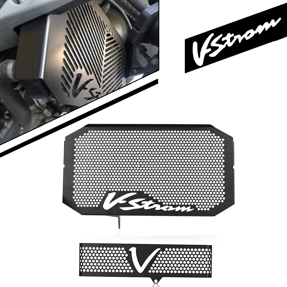 

For Suzuki DL650 DL 650 DL VSTROM 2004 2005 2006 2007 2008 2009 2010 2011 CNC aluminium Radiator Guard Protective Grille Cover