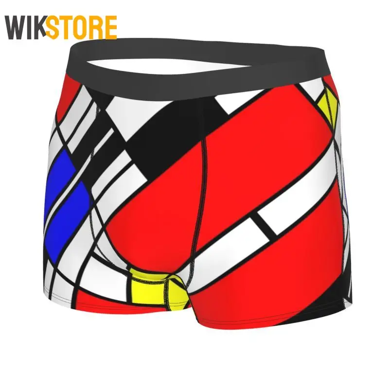 

Minimalist De Stijl Geometric Dress Socks for Men Women Funny Crazy Sock Novelty Piet Mondrian Abstract Art Breathable Crew Sock