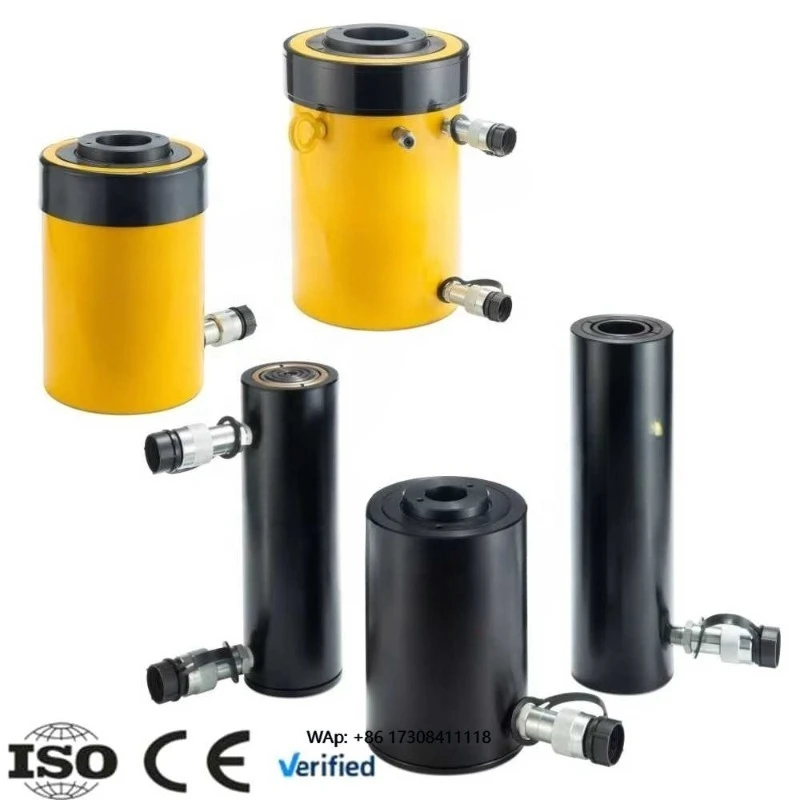 13 Ton RCH Series Single Acting Hollow Plunger Steel Material Hydraulic Cylinder Jacks