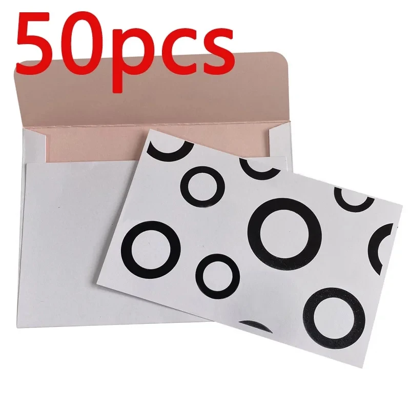 

50pcs Gift Envelope Greeting Card Packaging With Europe Silver Jewelry