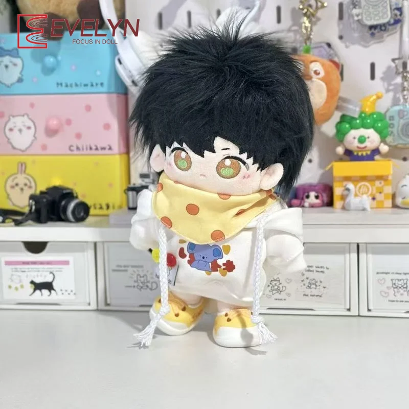 Evelyn 20CM poupée vêtements mode sweat à capuche écharpe ensemble amour et espace profond idole à la mode bricolage poupée vêtements accessoires jouet cadeau