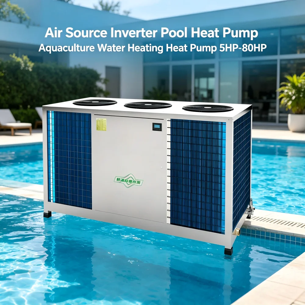 Integrated Constant Temperature & Humidity Pool Heat Pump with Dehumidifier, Perfect for Indoor Pool Climate Control