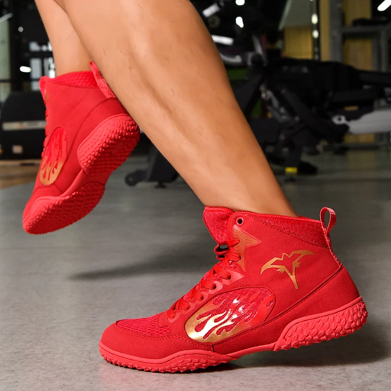 2026 Good Quality Wrestling Shoe For Man Comfortable Gym Training Shoes Men Professional Boxing Sport Shoes Men Men Fighting Sh