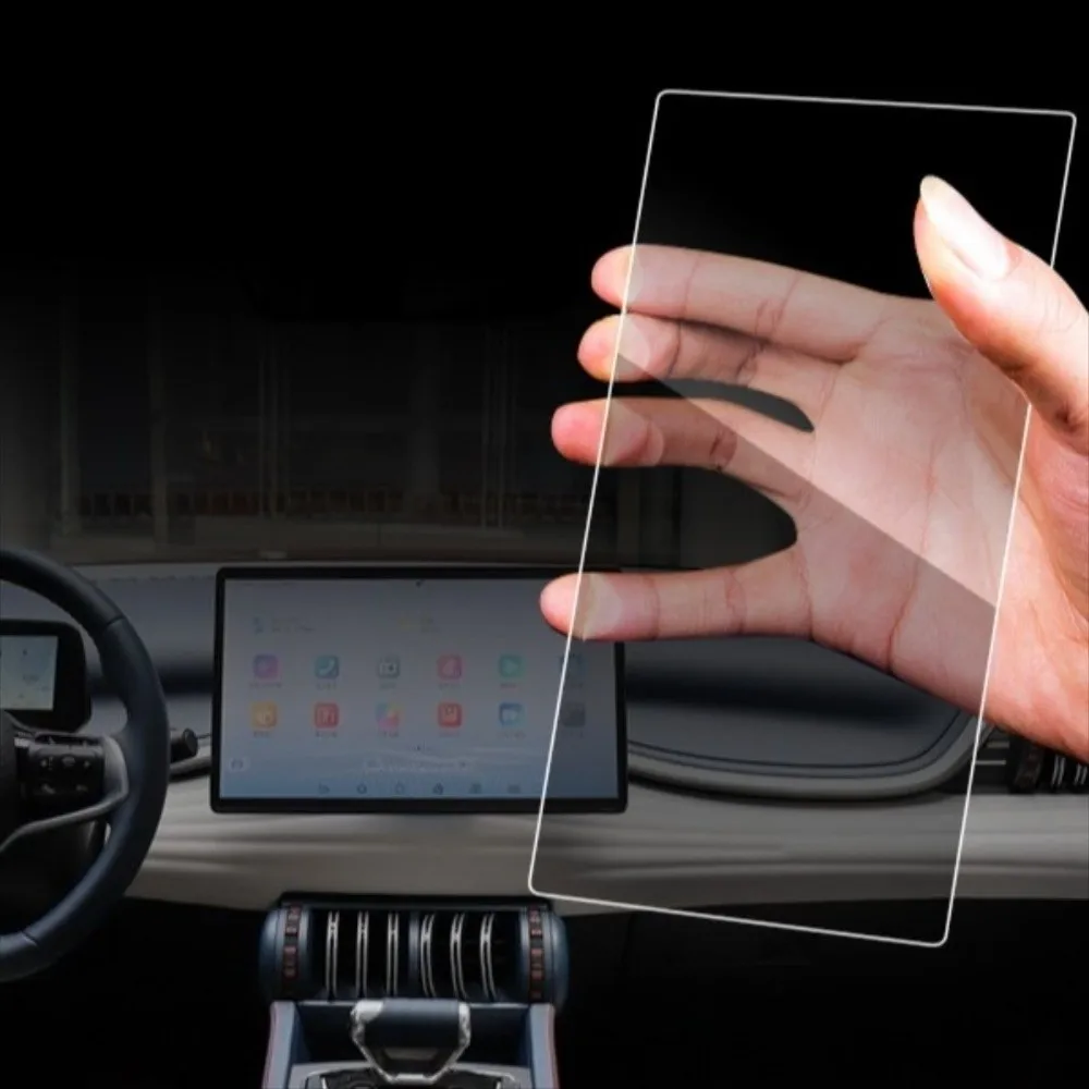 12.8 \ 15.6 بوصة واقي شاشة تعمل باللمس مقاوم للماء الزجاج المقسى الملاحة حامي فيلم المضادة للخدش الغبار واقية
