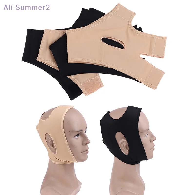 {Summer2}Elastic Face Slimming Bandage Facial Lift Up Mask Cheek Chin Neck Slimming Thin Strap Sleeping Mask Beauty Tools