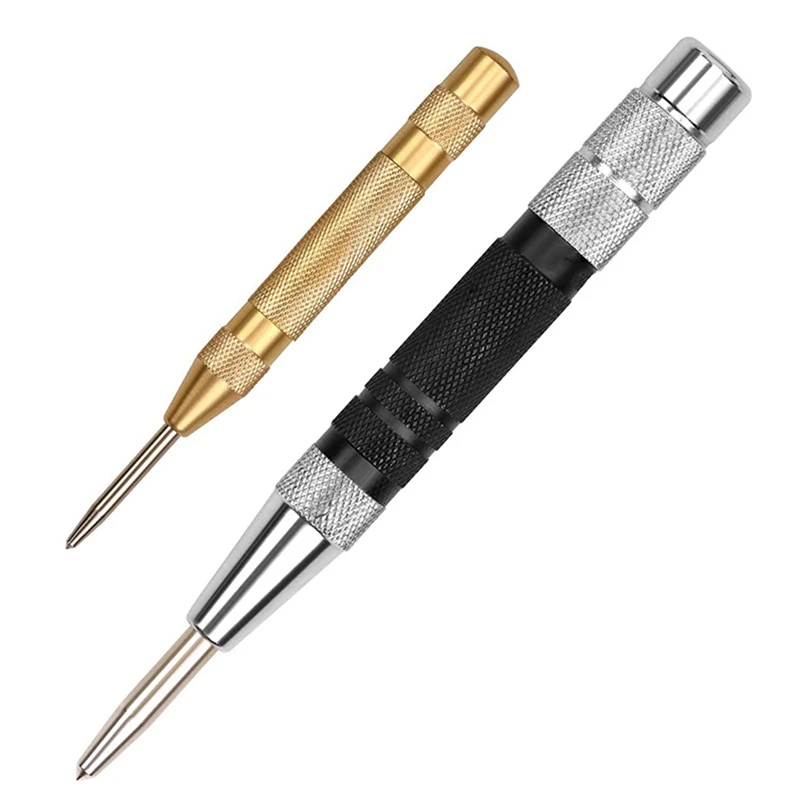 Super Automatic Center Punch, Metal Adjustable Punching Tool, Car Glass Window Breaker, With A Handle Like Punch