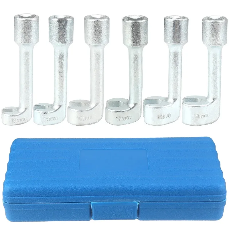 Diesel injection pipe socket wrench is suitable for BMW, Mercedes Benz, Volkswagen L-type hexagonal slotted oxygen sensors