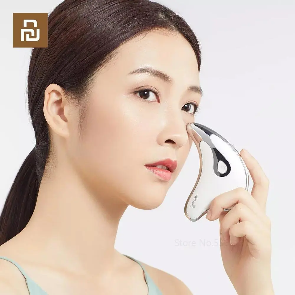 

Youpin YouPin WellSkins Micro Current Intelligent Lifting and Scraping Massager Firming Facial Contours Skincare gadgets BJ808