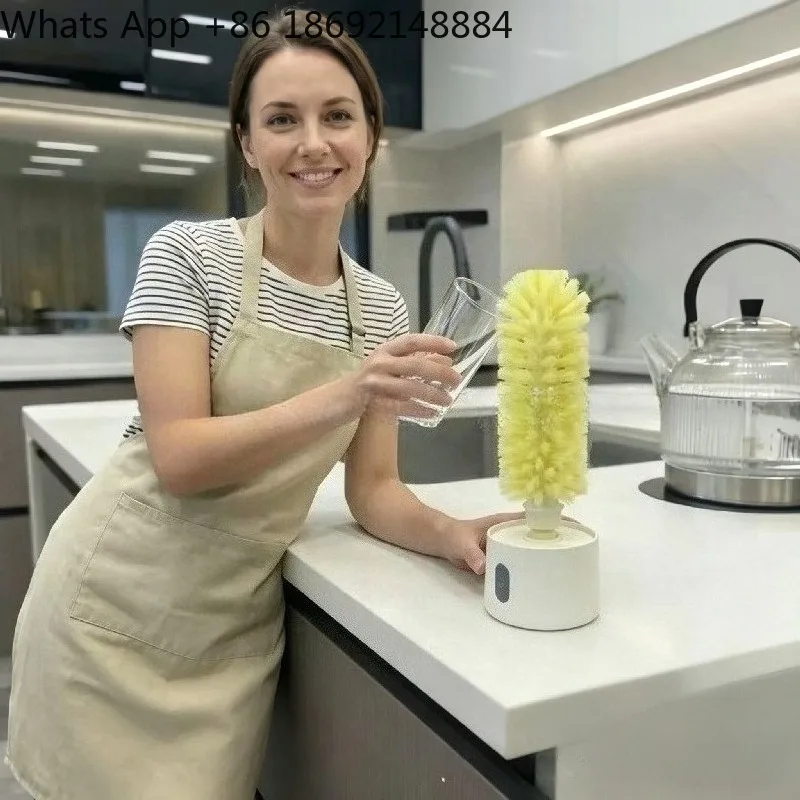 Daily necessities Electric cup brush Multifunctional cleaning brush Water cup Glass brush