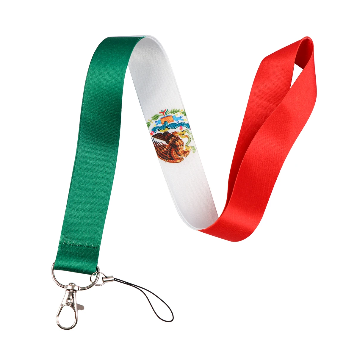 Mexican Flag Lanyards for Key Mexico String Neck Strap For Card Badge Gym Keychain DIY Hanging Rope Phone Accessories