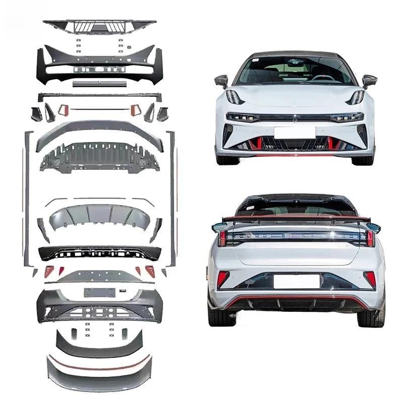 

001 Modified FR Design Body Kit Car Bumper Front Bumper Front Lip Rear Bumper Spoiler Tuned PP's Top Body Kit