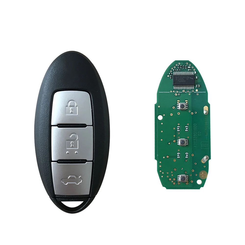 CN027044 Aftermarket 3 кнопки умный пульт дистанционного управления без ключа S180144311 4A чип 433 МГц для N-ISSAN New Teana 2016-2017