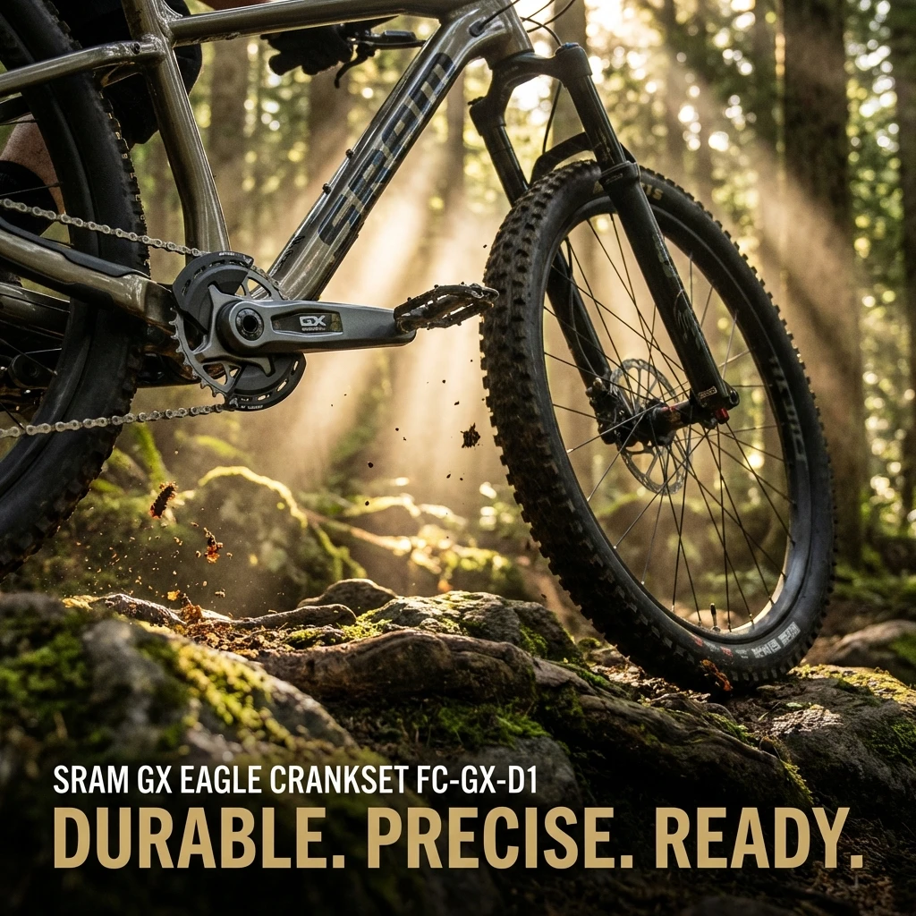 SRAM GX Eagle Crankset FC-GX-D1 | 12-Speed T-Type | DUB Wide 3 BB