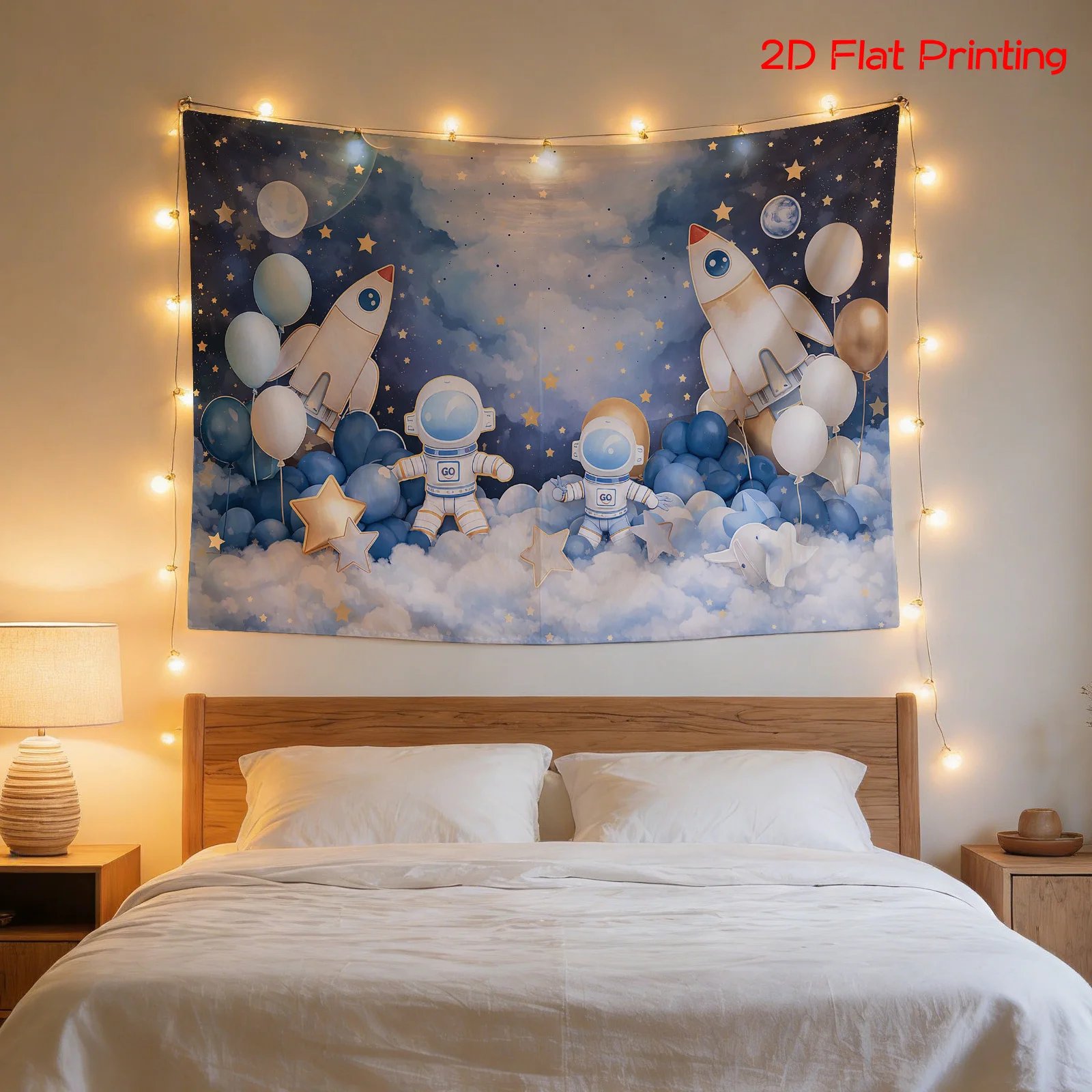 Tappeto da parete con astronau - Science Nursery recensione e prezzo