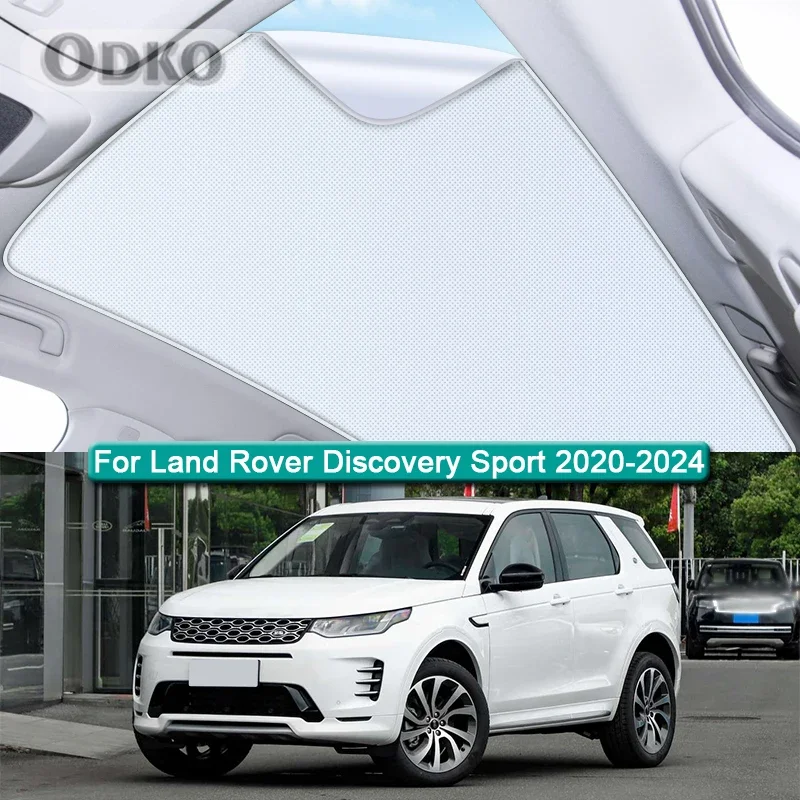 Car Roof Sunshade For Land Rover Discovery Sport 2020-2023 2024 Electrostatic Adsorption Sunroof Sunshade Skylight Blind Shading