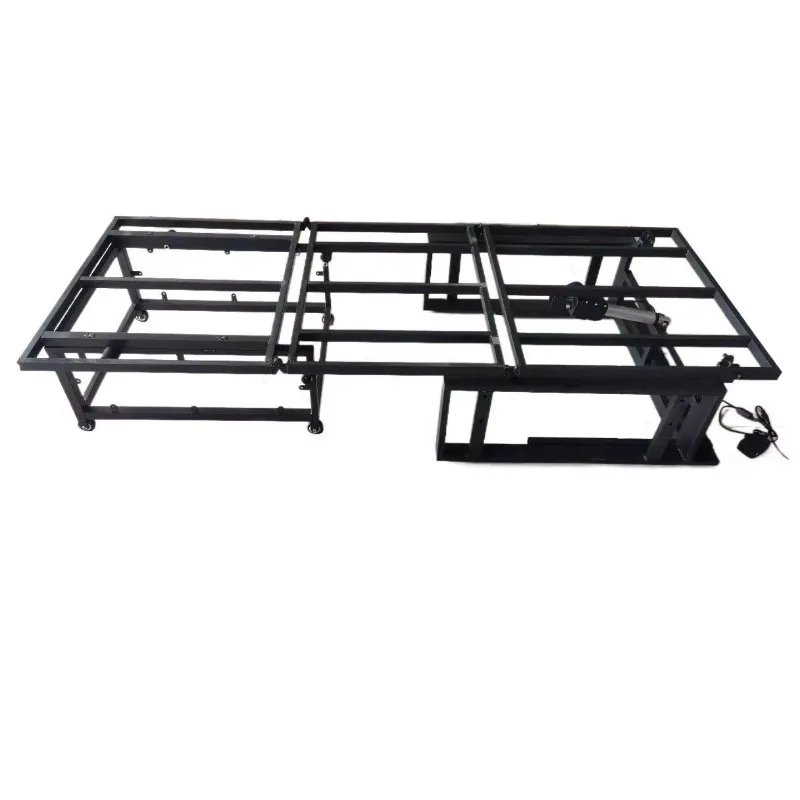 Luxury Electric System Black Single Seat Furniture Sofa Bed Frame