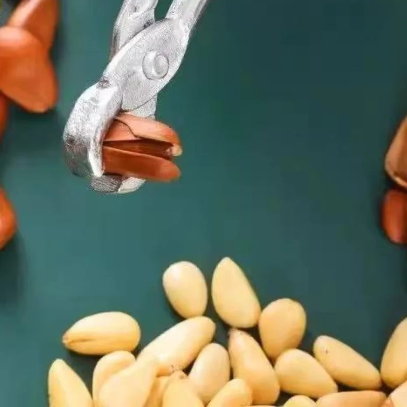 Pine Nut Clamp Practical With Pine Nut Pliers Labor-Saving Durable Pine Nut Opener Kitchen Gadgets And Accessories