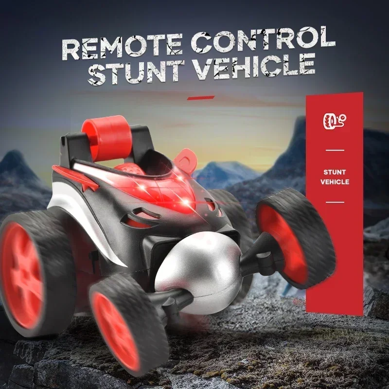 

Wireless Stunt Tumbler Dumper Truck - RC Electric Vehicle with Acrobatic Flips and Dumping Action, Durable and Engaging for Youn