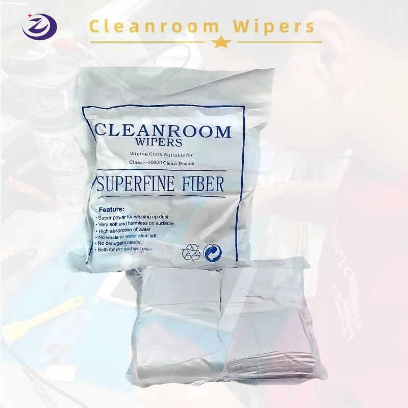 

Class 1-1000 Cleanroom Certified Wipers Excellent Particle Retention Gamma Irradiated for Sterility Custom Quantity Packs 400pcs