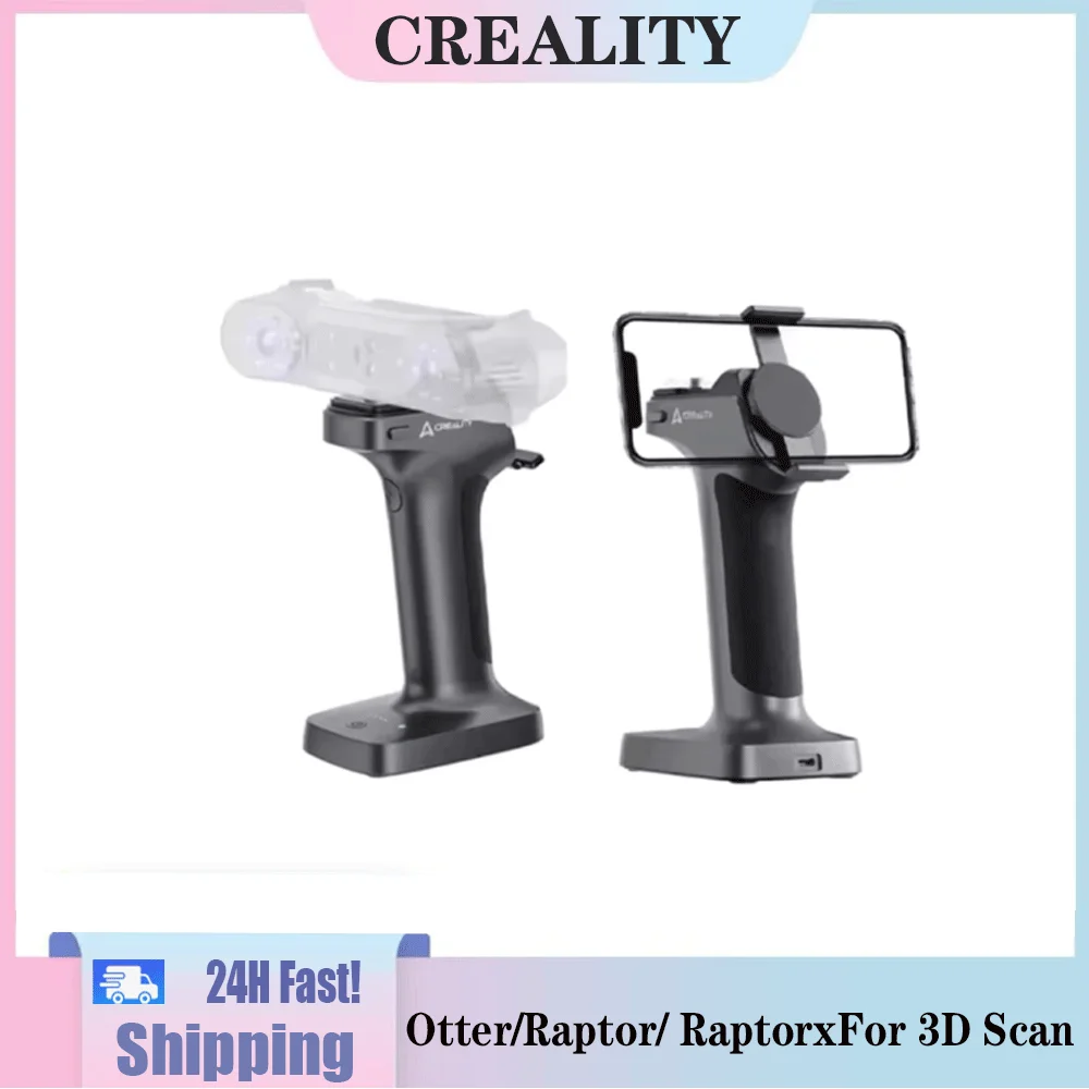 Creality 3D Scanning Handheld Bridge Wireless WiFi6 Fast Transmission Magnetic Setup for Otter Raptor RaptorX Scan Bridge