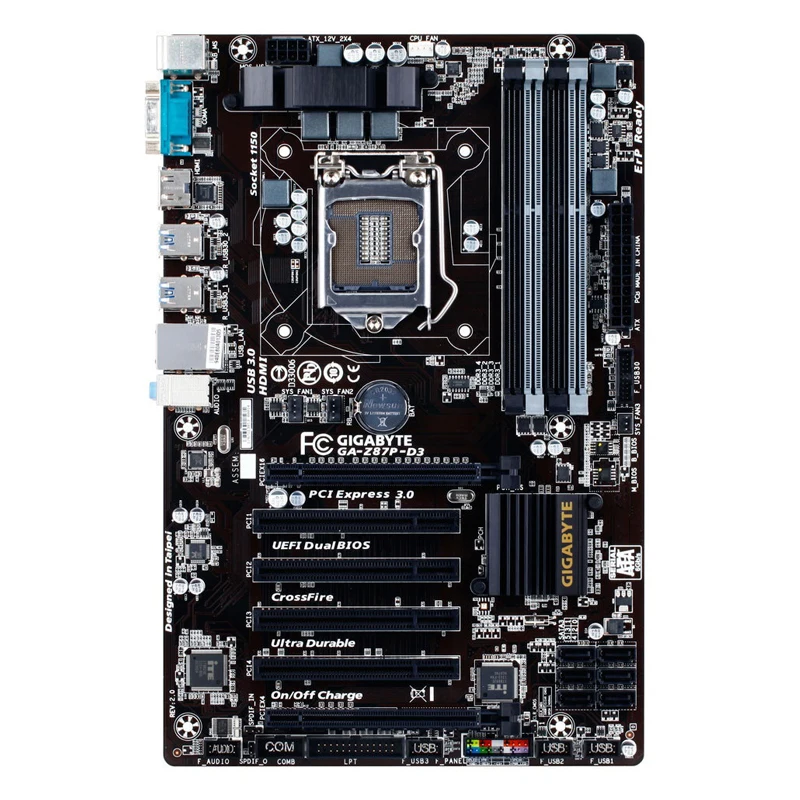 Gigabyte GA-Z87P-D3 For Z87 Intel LGA 1150 ATX Motherboard DDR3 TARJETA MAD 32GB