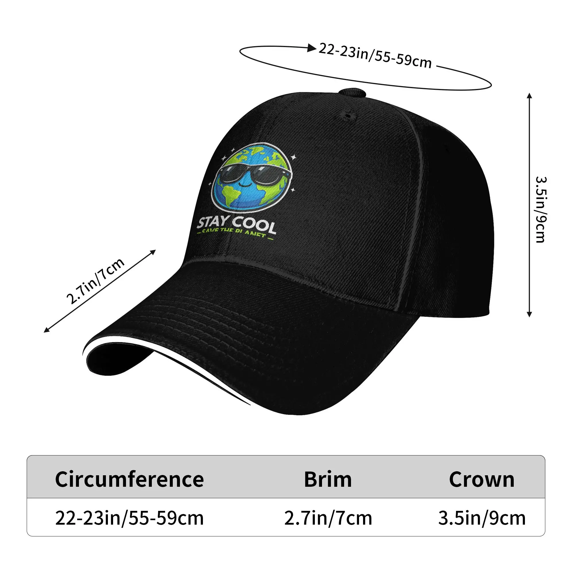 Summer Earth Day Shirt Kids Men Boys Women Earth Save The Planet Baseball Cap  Tennis Skate Sun Trucker Hat Female Snapback Cap