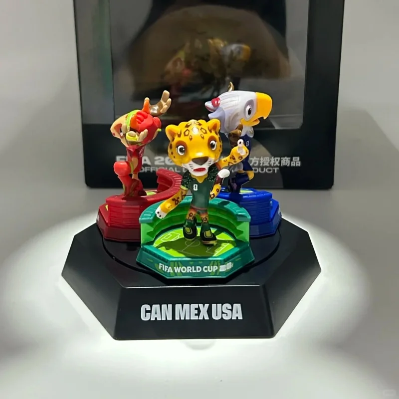 

Officially Licensed 2026 Usmca World Mascot Figure Set 3 Types Maple Moose Zayu Clutch Eagle Rotating Combos Gift In Stock