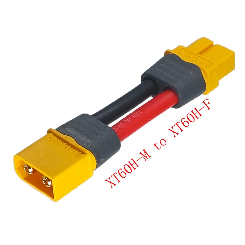 XT60H UAV Lithium Battery Charging Extension Cable XT60H-F To XT60H-M/Male To Female Conversion Plug 10CM/20CM/30CM/40CM/50CM/1M