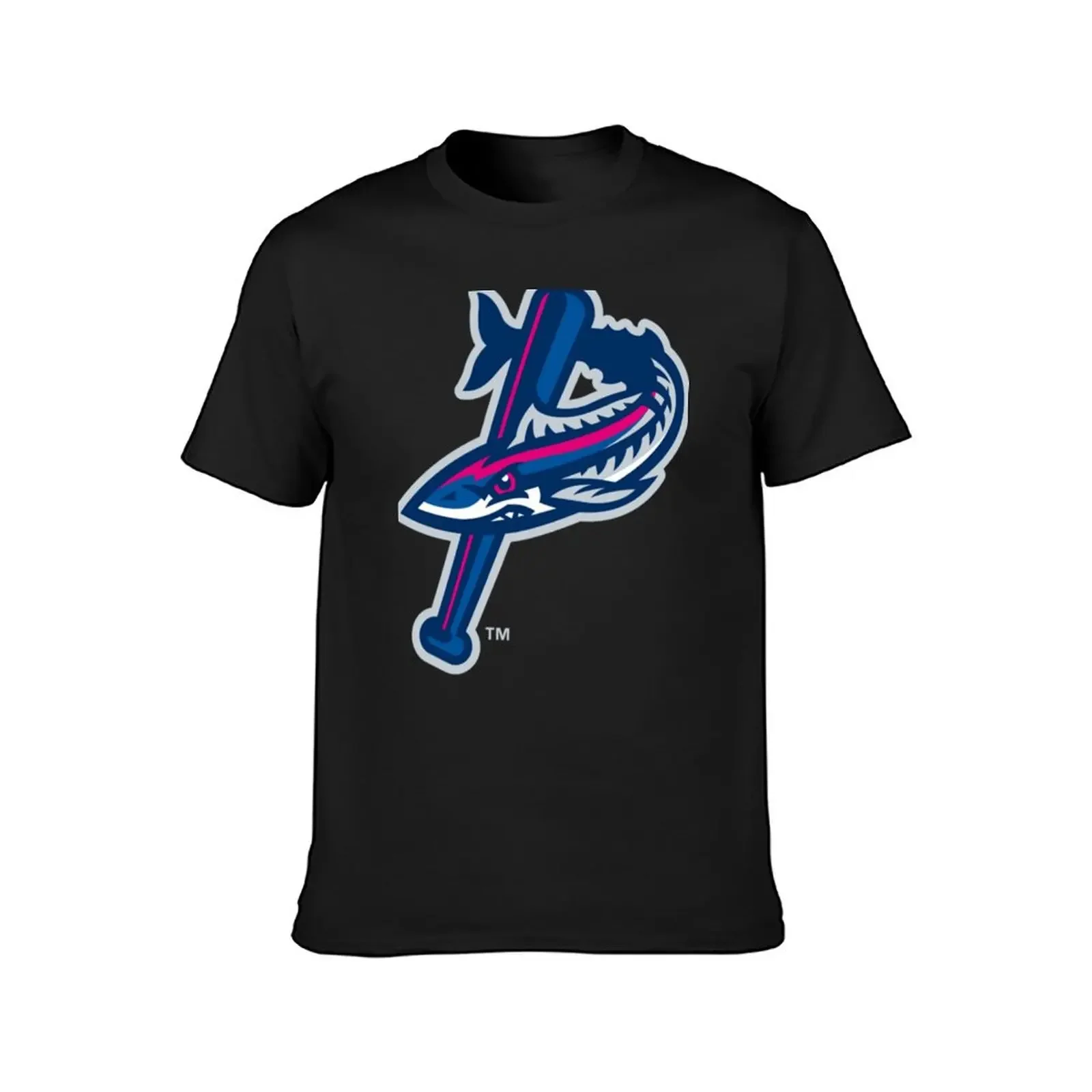 Pensacola Blue Wahoos T-Shirt oversizeds graphics cotton t shirt men