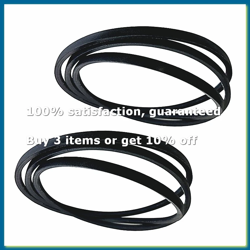 2 Pack 144959 Deck Belt for LT1000 LT3000 DLT3000 42 Inch Riding Mower Replacement Parts 532144959(1/2x95Inch)-A49I