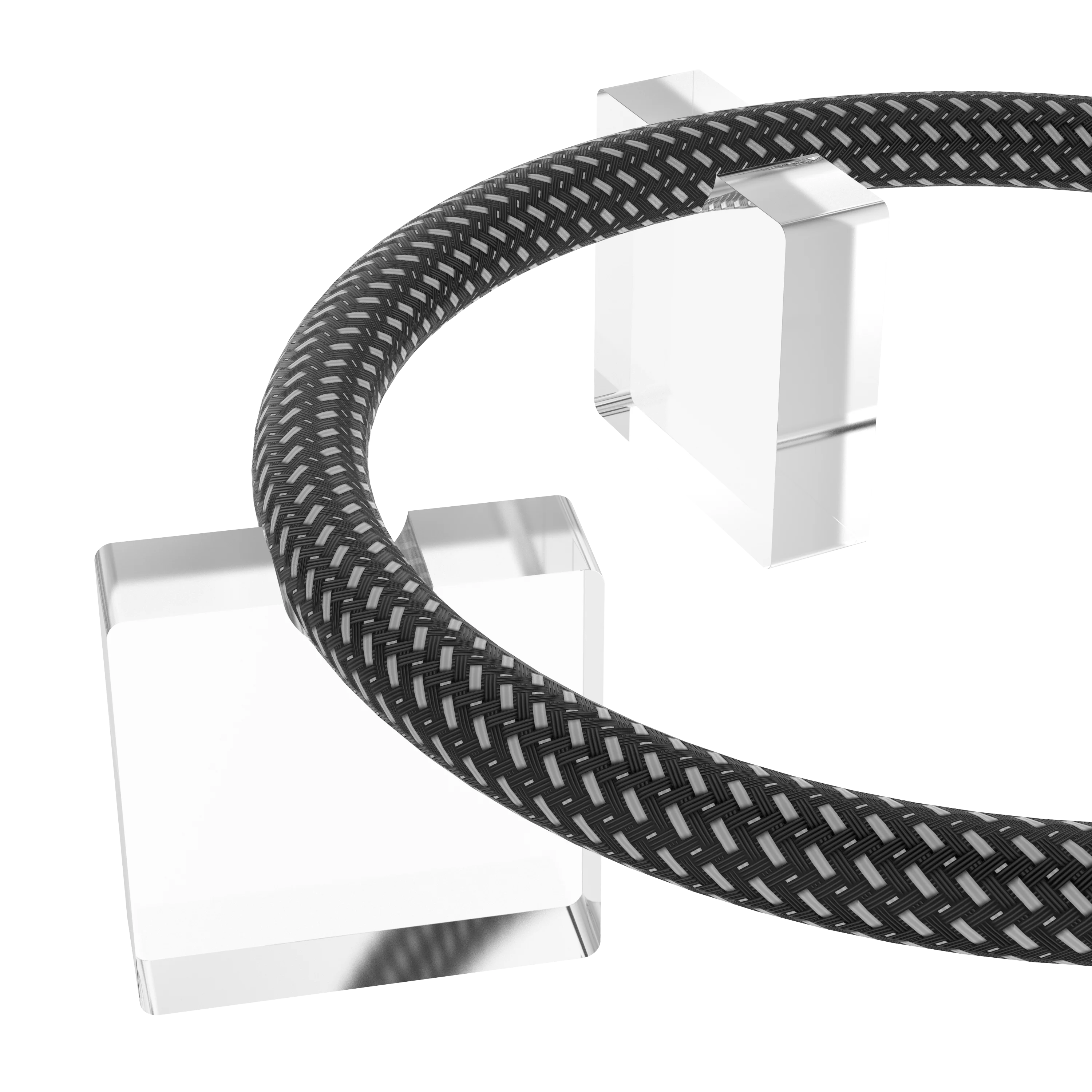 

Стойка для аудиокабеля HIFI, акриловый держатель кабеля, регулируемая амортизирующая высококачественная поддержка силового кабеля и динамика