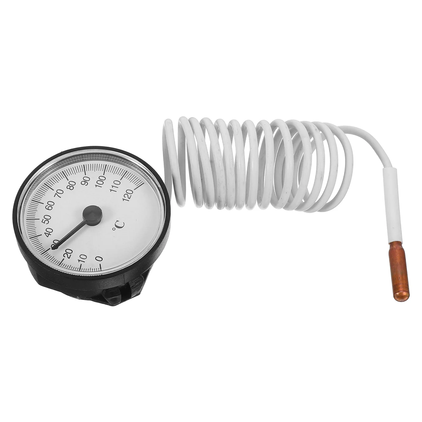 

High Precision Indoor Thermometer Liquid Filled Dial Temperature Gauge 0-120 Range Accurate Measuring Instrument for Home