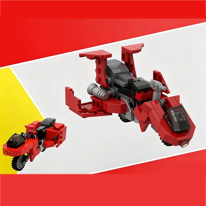 Popular Anime Model MOC Building Bricks Masked Special Vehicle Modular Technology Gifts Holiday Assemble Children Toys Suit
