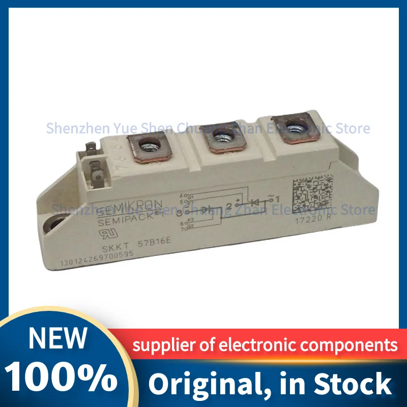 

SKKT57/16E 14E 18E 22E SKKT57B08E SKKT57B12E SKKT57B14E SKKT57B16E SKKT57B18E IGBT Module New Original