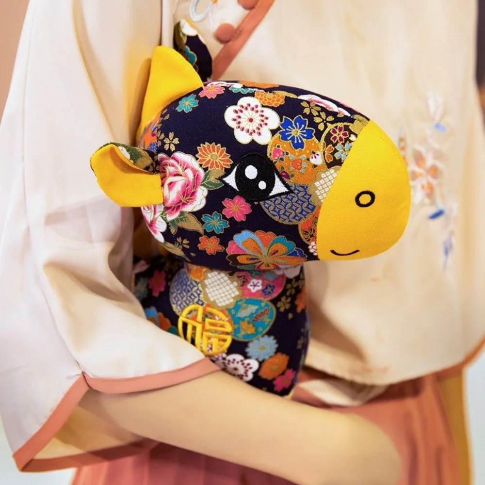 Maskotka koń w stylu chińskim, pluszak, miękki konik z bawełny PP, pluszowy konik z kreskówki, puszysty chiński koń, Rok Konia