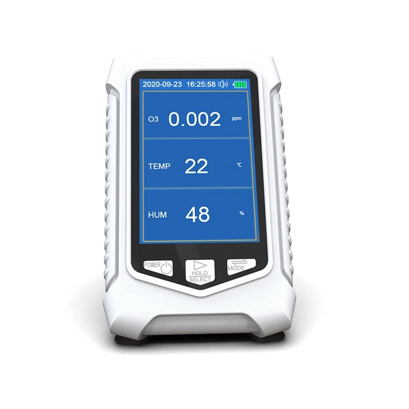 A16R-Air Quality Monitor, 3.5 Inch TFT Multifunction O3 Air Quality Monitor For Air Quality Temperature Humidity Detection