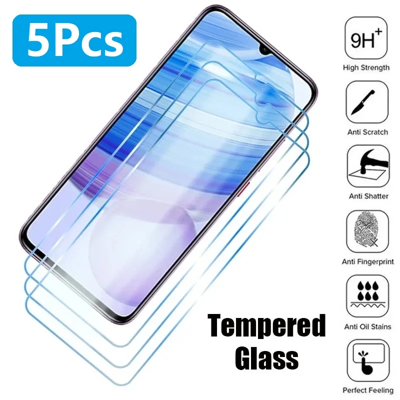 5Pcs Tempered Glass…