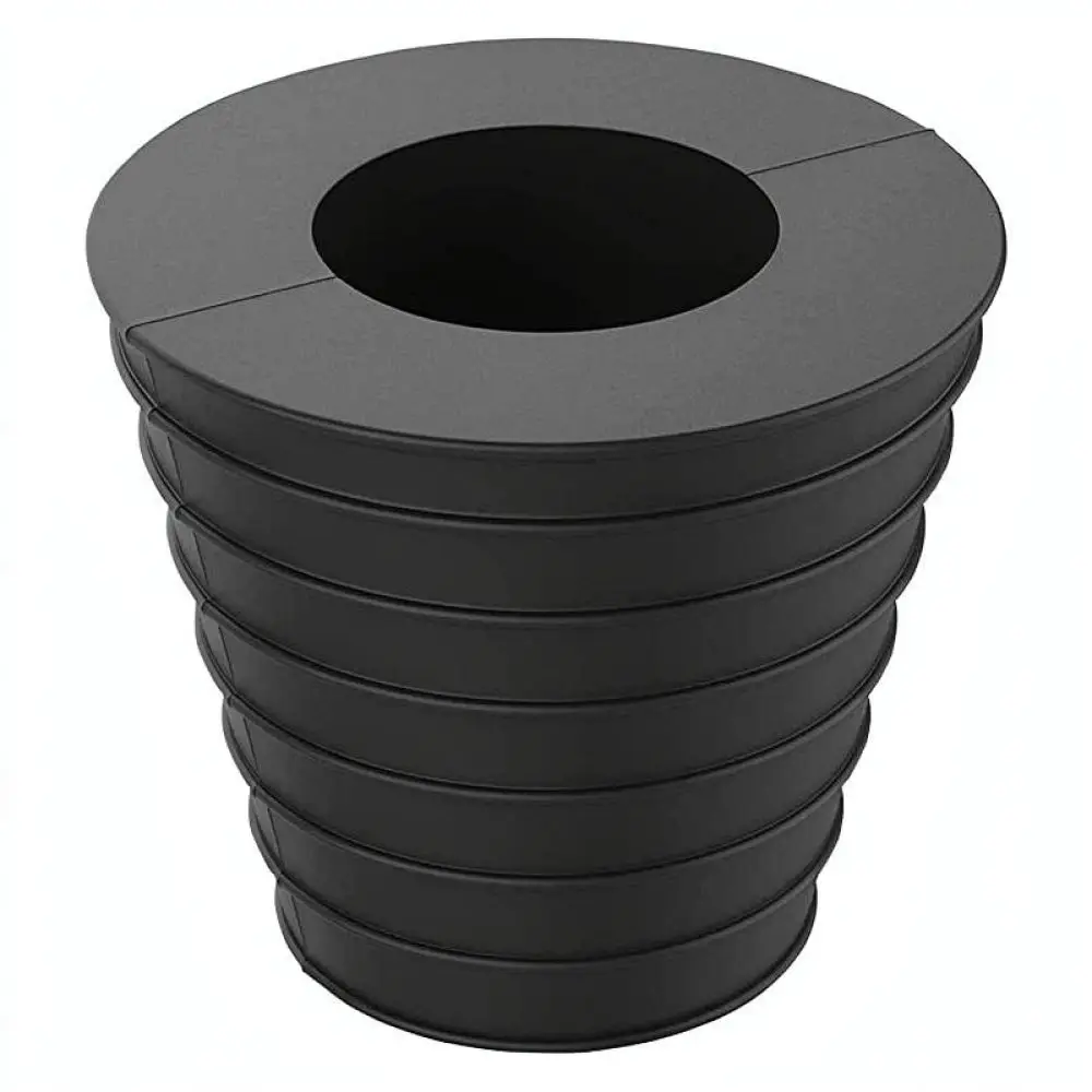 Flexible Silicone Umbrella Pole Wedge Patio Table Hole Plug Stabilizer Outdoor Garden Parasol Support Fixer