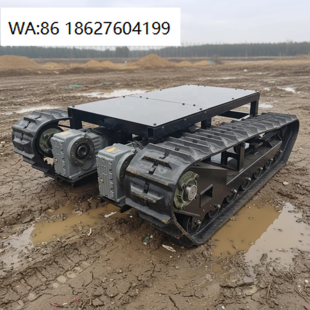 

Custom High Quality Track Chassis with 1 Year Warranty, Professional OEM ODM Crawler Undercarriage for Construction Machinery
