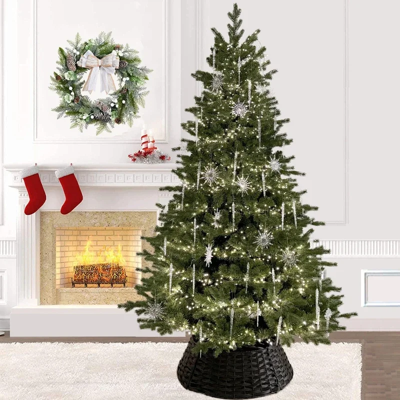 Luxury Encrypted PE Mixed Christmas Tree Electric Rotating Christmas Tree Christmas Decoration Essential Factory Direct Sales