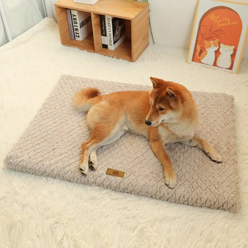 

Dog Bed Detachable Neck Guard Dog Sleeping Mat Soft Full Cat Kennel Four Seasons Warm Elastic Pet Dog Sofa Wholesale