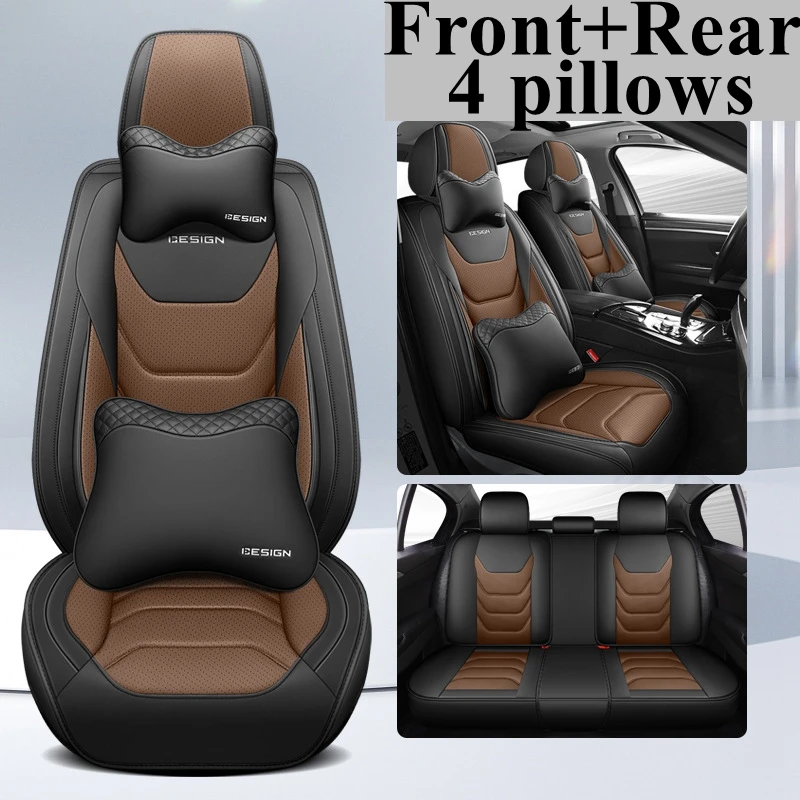 Car Seat Cover Set for Honda Civic Jazz Legend Accord City Clarity Concept-v Crosstour Crv Fit Hrc Insight Ridgeline Urban Vezel