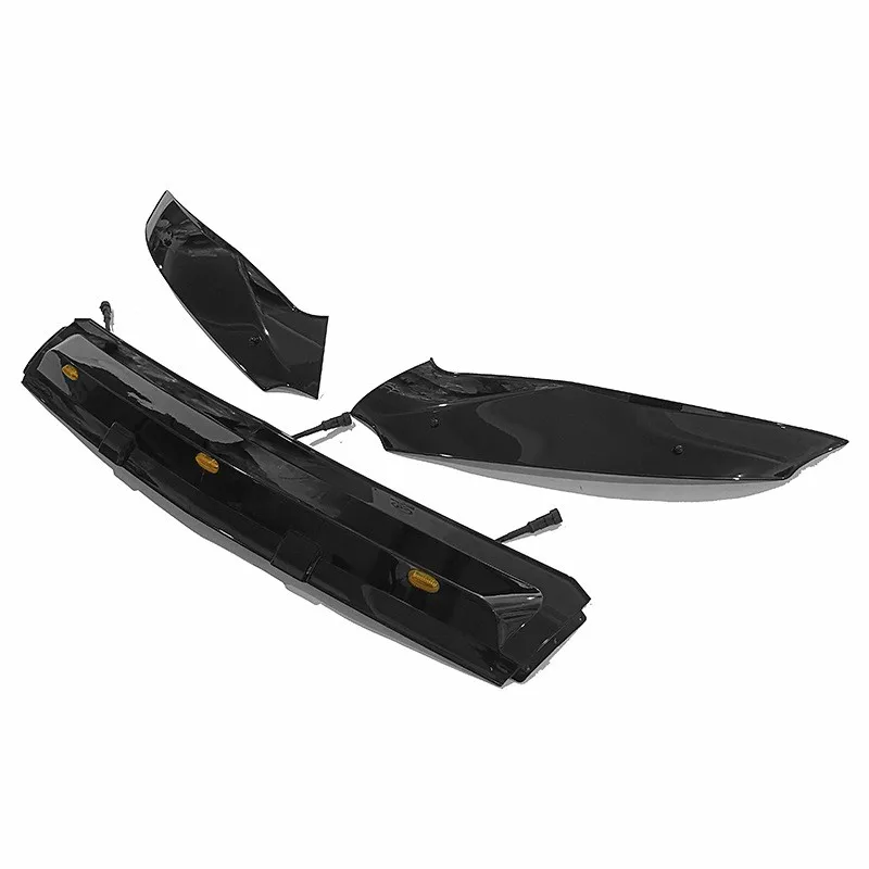 

With Light Front Cover Bezel For Mercedes-Benz Sprinter W907 2018-2023 Hood Stone Guard Hood Air Deflector ABS Accessories