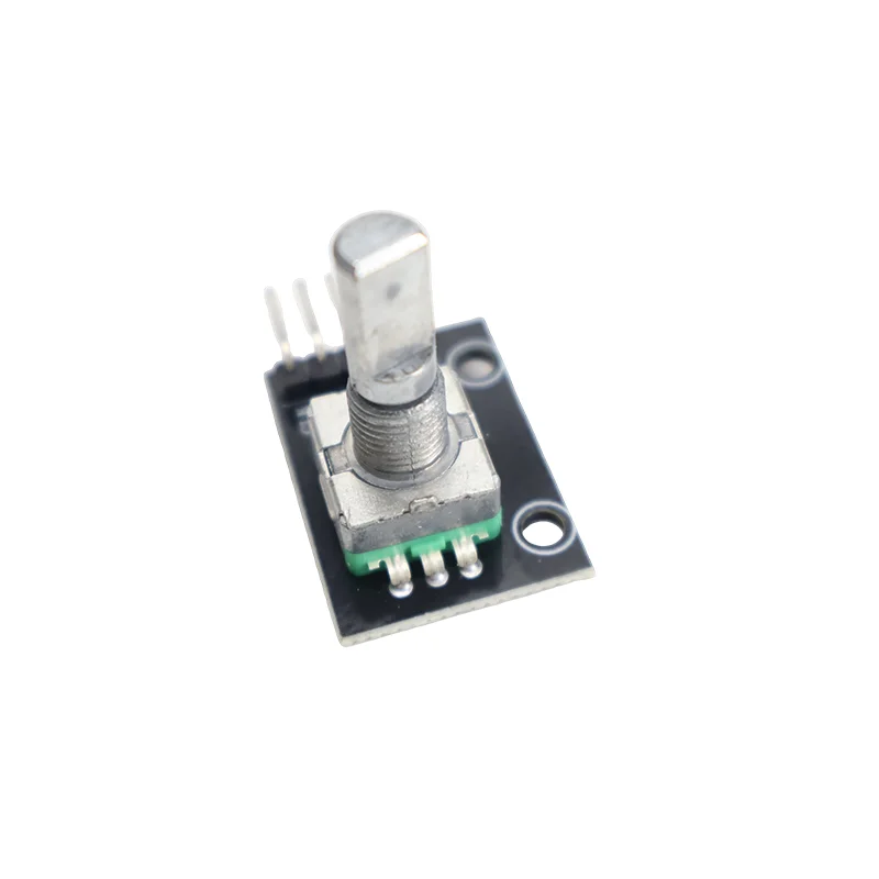 New 2Pcs KY-040 360° Rotary Encoder Module with Knob Cap – 5V Compatible for Arduino Development Board | Electronic DIY Kit